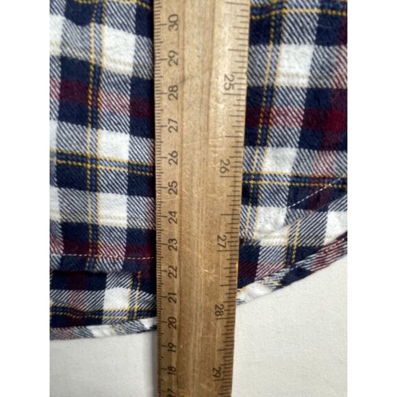 Brooks Brothers Regent Plaid Long Sleeve Button Down size Small Blue/Red - Picture 6 of 6